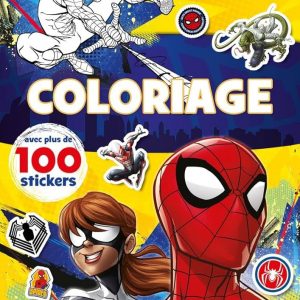 SPIDERMAN 100 PEGATINAS