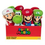 SUPER MARIO - DISPLAY 8 PELUCHES DE 25CM SURTIDO