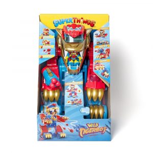 SUPERTHINGS WILD TIGERBOT SERIE 12 TRANSFORMABLE