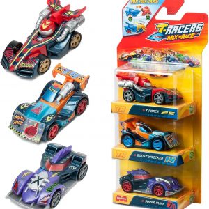 T-RACERS THREE PACK SURTIDO