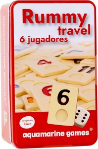 RUMMY 6 JUGADORES TRAVEL LATA