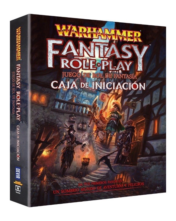 WARHAMMER JUEGO DE ROL CAJA DE INICIACION