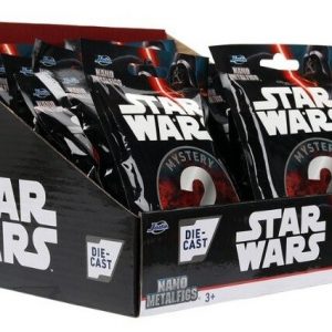 DISPLAY 24 SOBRES FIGURAS METAL STAR WARS - 4 CM SURTIDO