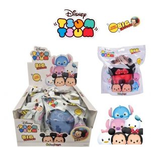 DISPLAY 6 TSUM TSUM SUPER SQUISHY DISNEY BIG EDITION