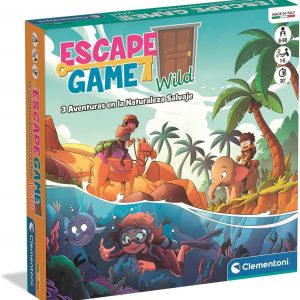 ESCAPE GAME WILD - 3 AVENTURAS EN LA NATURALEZA SALVAJE