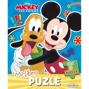 LIBRO PUZLE DISNEY MICKEY Y SUS AMIGOS